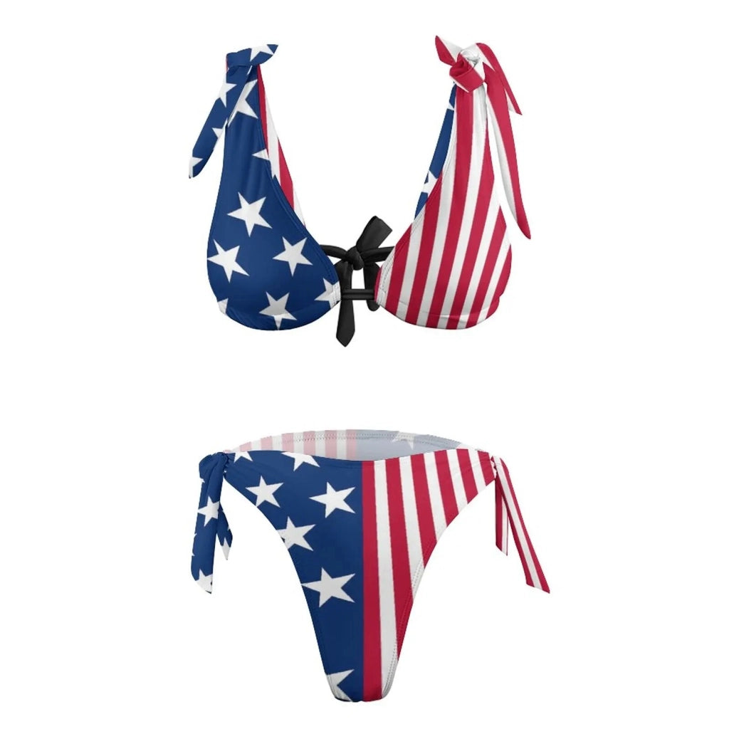 Women's USA Stars & Stripes Bikini Swimwear