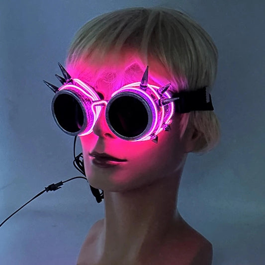 Light Up LED Rave Goggles & Glasses