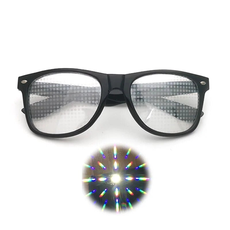 Ultimate 3D Prism Rave Diffraction Glasses