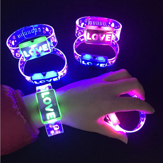 LOVE LED Light Up Bracelets