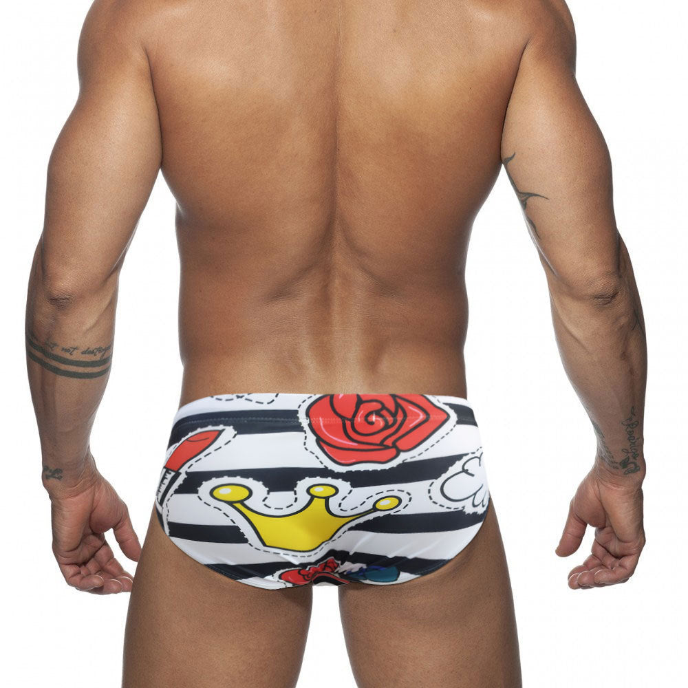 Striped Fashionable Tight Underwear For Men