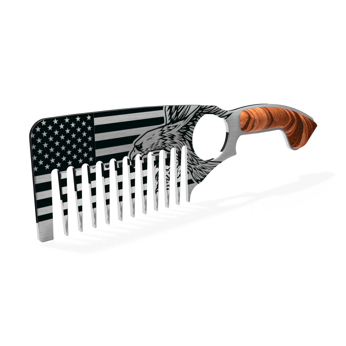 Bench Made American Stainless America Beard Comb