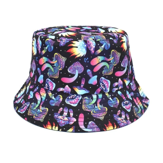 Fun 80's Inspired Reversible Bucket Hats